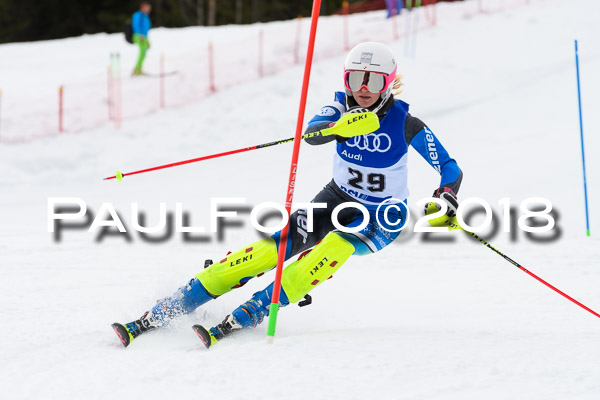Bayerische Schülermeisterschaft Slalom 28.01.2018