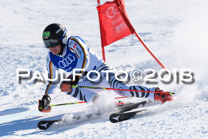 FIS Riesenslalom, Damen + Herren, Oberjoch, Bay. Jugendmeisterschaft, 14.02.2018