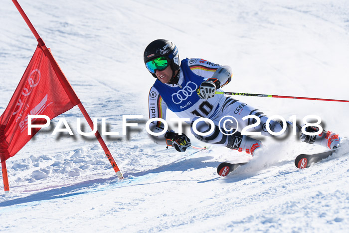 FIS Riesenslalom, Damen + Herren, Oberjoch, Bay. Jugendmeisterschaft, 14.02.2018