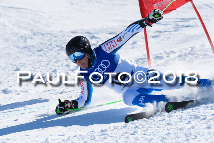 FIS Riesenslalom, Damen + Herren, Oberjoch, Bay. Jugendmeisterschaft, 14.02.2018