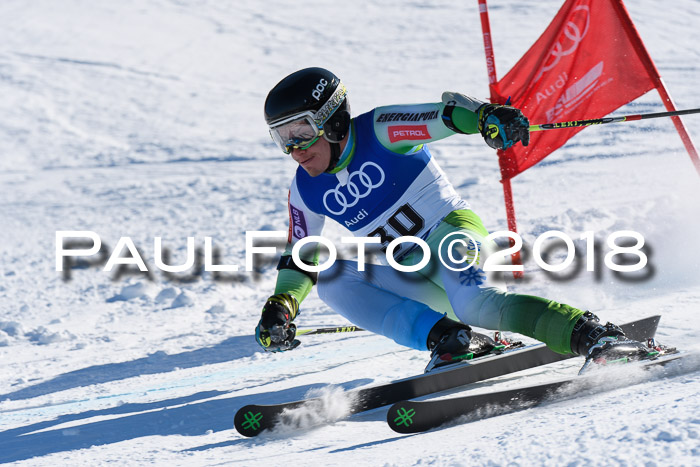 FIS Riesenslalom, Damen + Herren, Oberjoch, Bay. Jugendmeisterschaft, 14.02.2018