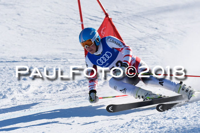 FIS Riesenslalom, Damen + Herren, Oberjoch, Bay. Jugendmeisterschaft, 14.02.2018