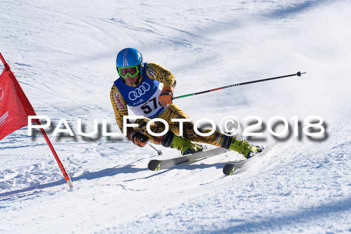 FIS Riesenslalom, Damen + Herren, Oberjoch, Bay. Jugendmeisterschaft, 14.02.2018