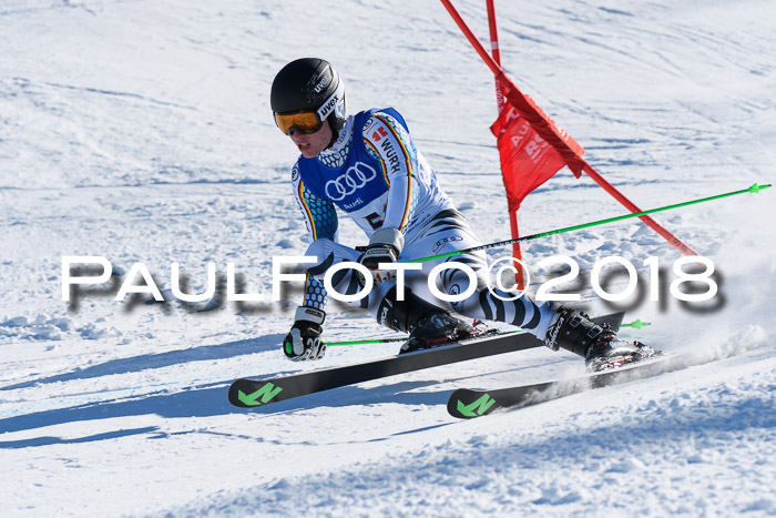 FIS Riesenslalom, Damen + Herren, Oberjoch, Bay. Jugendmeisterschaft, 14.02.2018