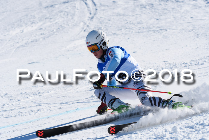 FIS Riesenslalom, Damen + Herren, Oberjoch, Bay. Jugendmeisterschaft, 14.02.2018