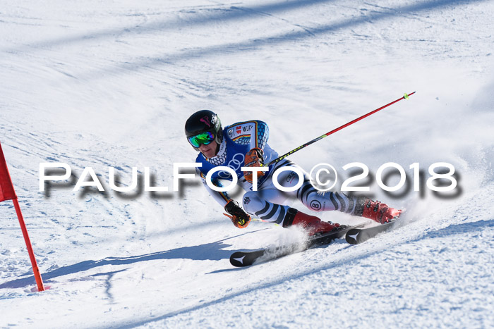 FIS Riesenslalom, Damen + Herren, Oberjoch, Bay. Jugendmeisterschaft, 14.02.2018