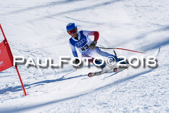 FIS Riesenslalom, Damen + Herren, Oberjoch, Bay. Jugendmeisterschaft, 14.02.2018
