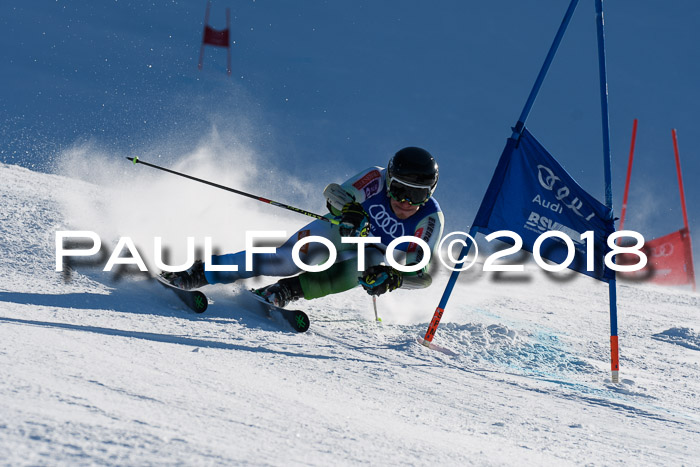 FIS Riesenslalom, Damen + Herren, Oberjoch, Bay. Jugendmeisterschaft, 14.02.2018