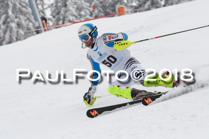 FIS Alpine Kombi 2x Slalom Herren 26.02.2018
