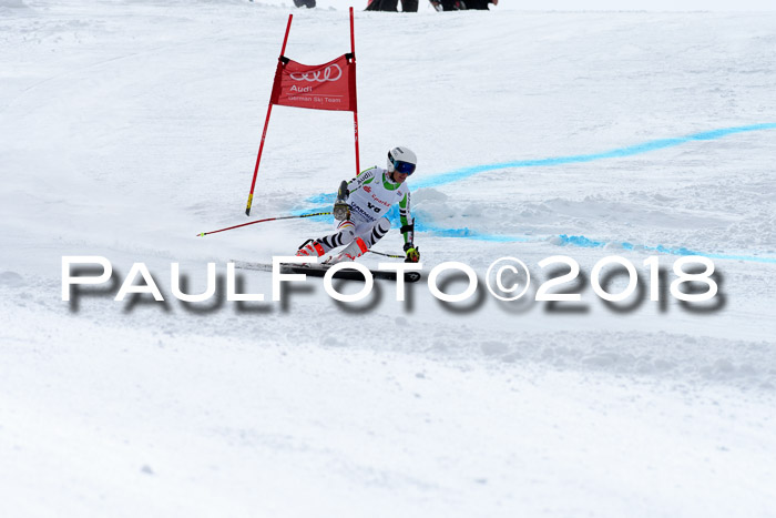 FIS, Int. Dt. Meisterschaft Super-G, NC,  Damen + Herren, 23.03.2018