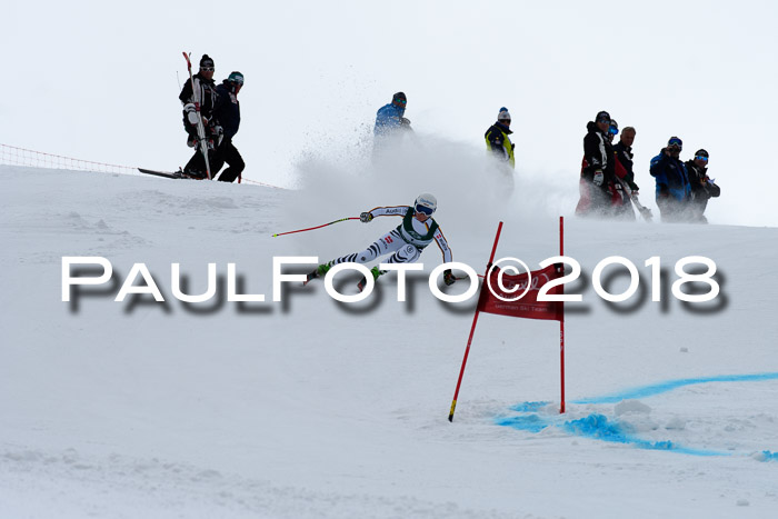 FIS, Int. Dt. Meisterschaft Super-G, NC,  Damen + Herren, 23.03.2018