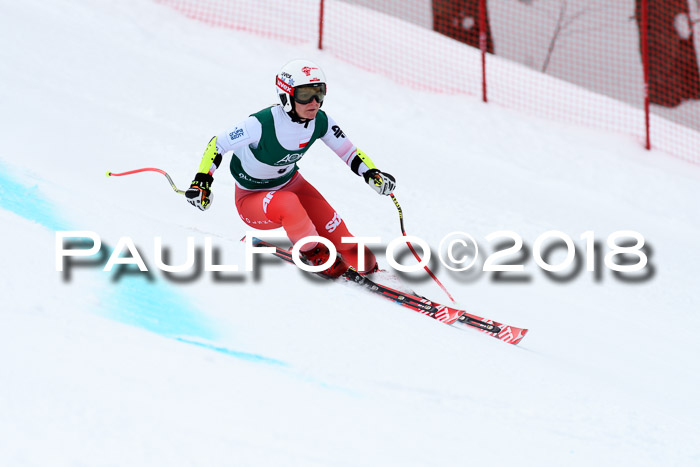 FIS, Int. Dt. Meisterschaft Super-G, NC,  Damen + Herren, 23.03.2018