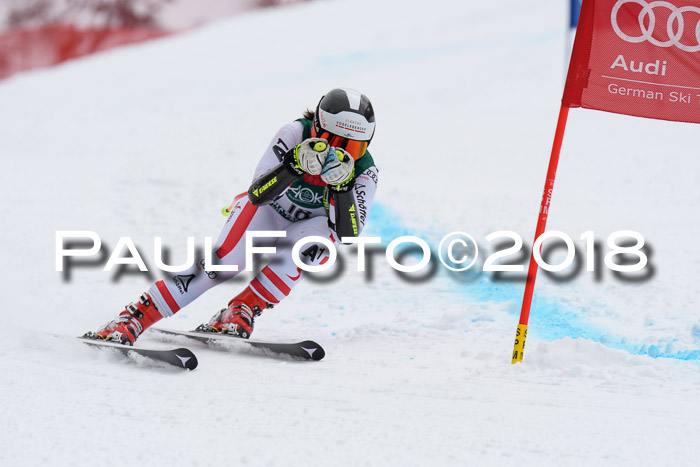 FIS, Int. Dt. Meisterschaft Super-G, NC,  Damen + Herren, 23.03.2018