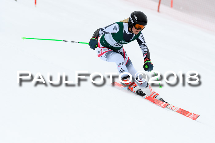 FIS, Int. Dt. Meisterschaft Super-G, NC,  Damen + Herren, 23.03.2018