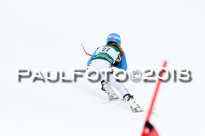 FIS, Int. Dt. Meisterschaft Super-G, NC,  Damen + Herren, 23.03.2018