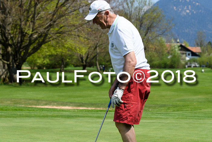 Ski Golf Masters 2018, Golfturnier
