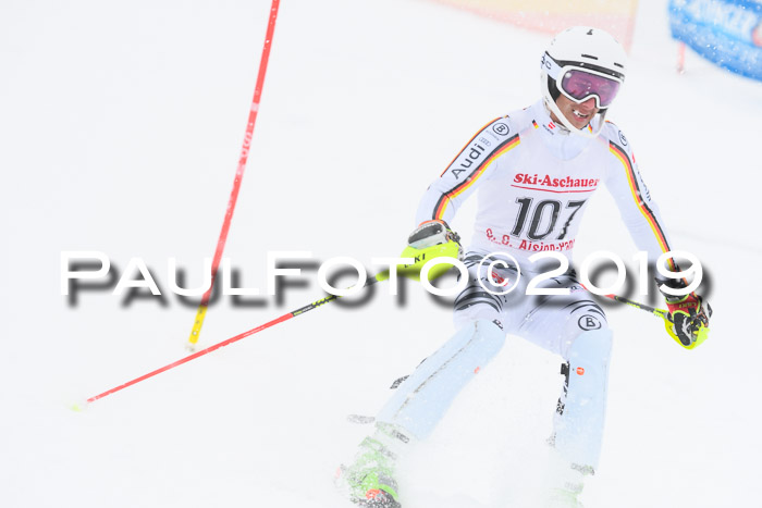 FIS Deutsche Jugendmeisterschaft Slalom Herren 2019