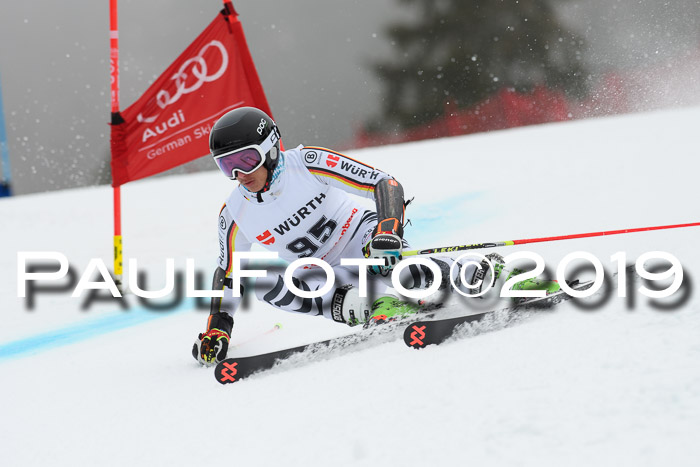 FIS + NJC Riesenslalom Damen + Herren 02.02.2019