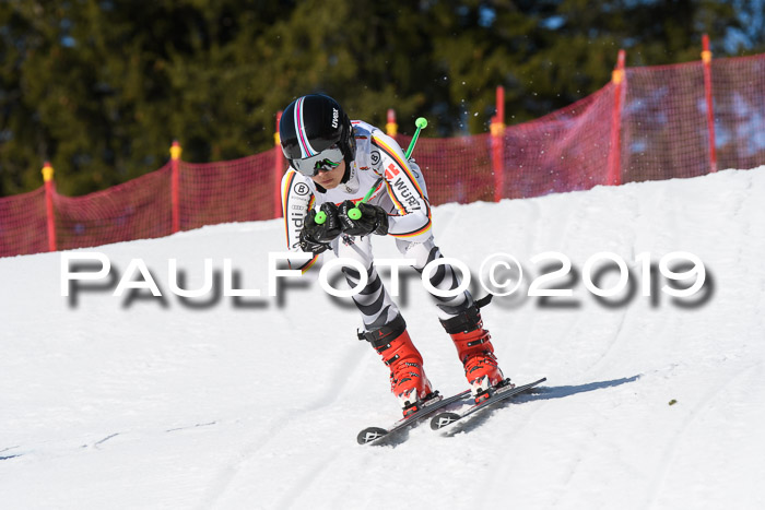 DSV Schülercup U16 Super-G, 26.02.2019