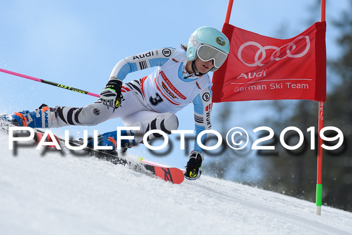 Dt. Schülercup Finale U16 Riesenslalom 08.03.2019