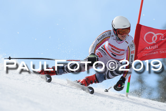 Dt. Schülercup Finale U16 Riesenslalom 08.03.2019