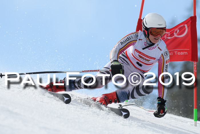 Dt. Schülercup Finale U16 Riesenslalom 08.03.2019