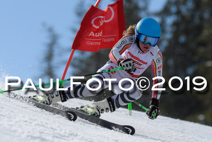 Dt. Schülercup Finale U16 Riesenslalom 08.03.2019