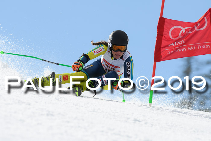 Dt. Schülercup Finale U16 Riesenslalom 08.03.2019