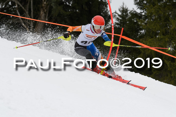 DSV Schülercup U14 Finale Slalom 09.03.2019