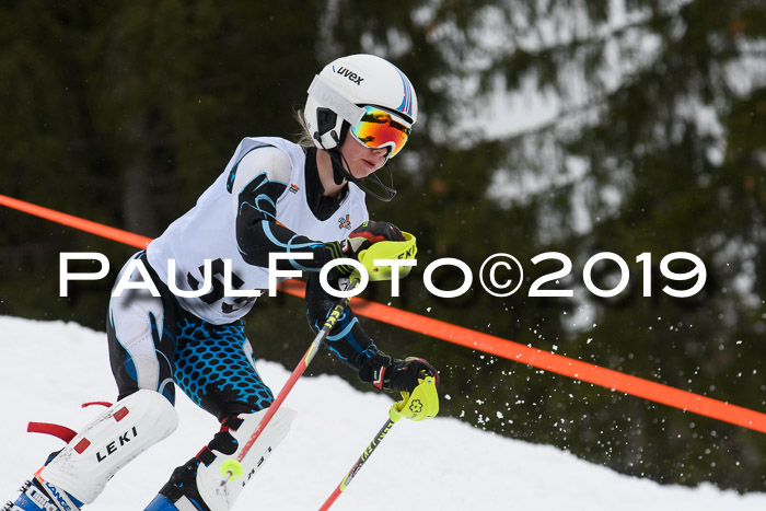 DSV Schülercup U14 Finale Slalom 09.03.2019