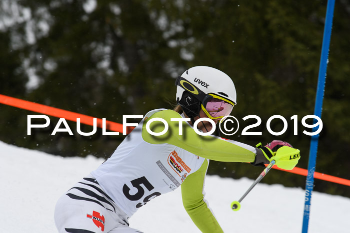 DSV Schülercup U14 Finale Slalom 09.03.2019