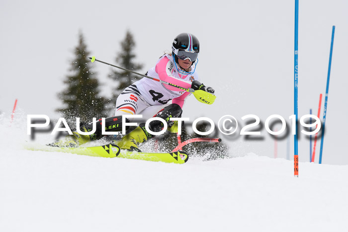 DSV Schülercup U14 Finale Slalom 09.03.2019