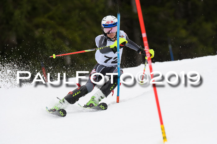 DSV Schülercup U14 Finale Slalom 09.03.2019