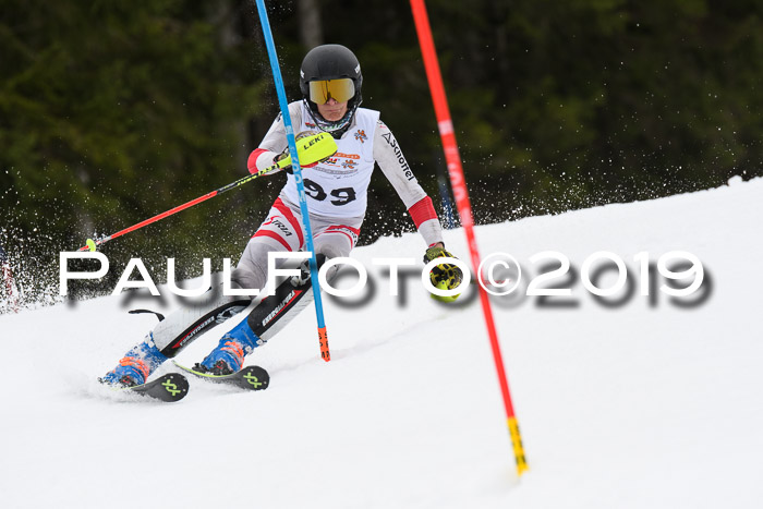 DSV Schülercup U14 Finale Slalom 09.03.2019