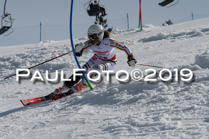 Dt. Schülercup U16 Finale,Slalom, 09.03.2019, Siegerehrungen DSC Technik