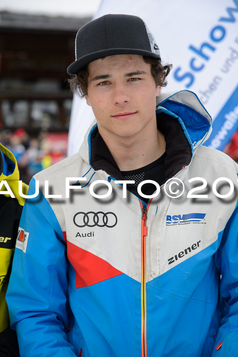 Dt. Schülercup U16 Finale,Slalom, 09.03.2019, Siegerehrungen DSC Technik