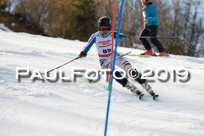 Dt. Schülermeisterschaft Slalom 16.03.2019