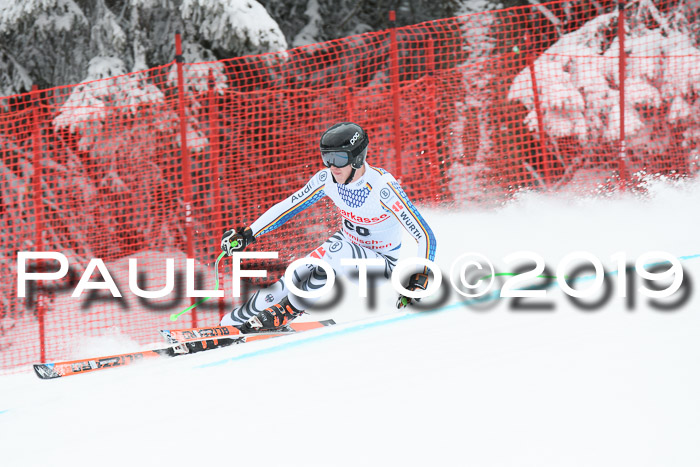 FIS, Int. Dt. Meisterschaft Abfahrt, Training, Damen + Herren, 19.03.2019