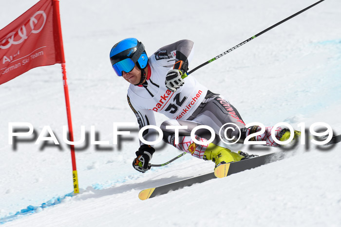 FIS, Int. Dt. Meisterschaft Abfahrt, Training, Damen + Herren, 19.03.2019