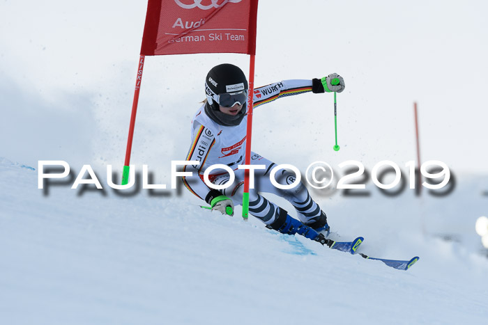 Dt. Schülercup U16 Riesenslalom, 15.12.2019