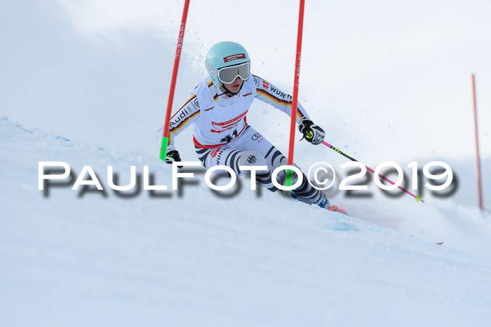 Dt. Schülercup U16 Riesenslalom, 15.12.2019