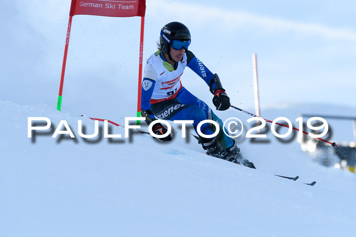 Dt. Schülercup U16 Riesenslalom, 15.12.2019