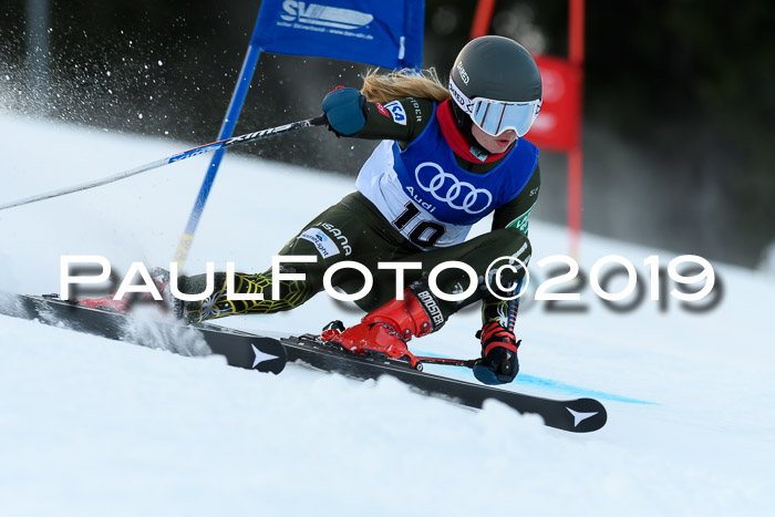 FIS Riesenslalom, ATA; Bay. Meisterschaft, Damen + Herren, 24.01.2020