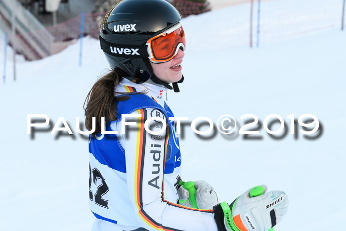 FIS Riesenslalom, ATA; Bay. Meisterschaft, Damen + Herren, 24.01.2020