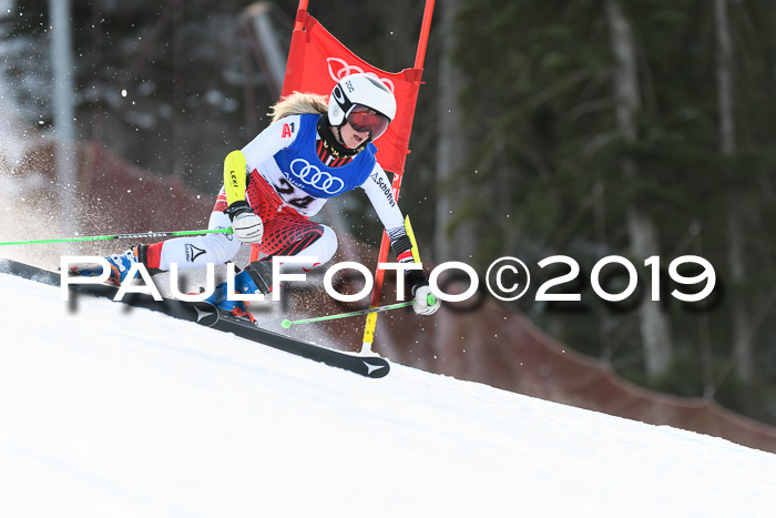 FIS Riesenslalom, ATA; Bay. Meisterschaft, Damen + Herren, 24.01.2020