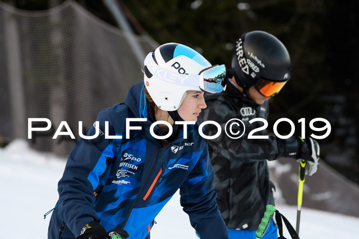 FIS Riesenslalom, ATA; Bay. Meisterschaft, Damen + Herren, 24.01.2020