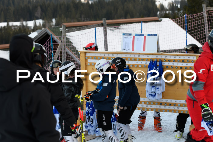 FIS Riesenslalom, ATA; Bay. Meisterschaft, Damen + Herren, 24.01.2020