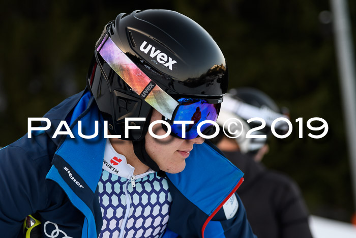 FIS Riesenslalom, ATA; Bay. Meisterschaft, Damen + Herren, 24.01.2020