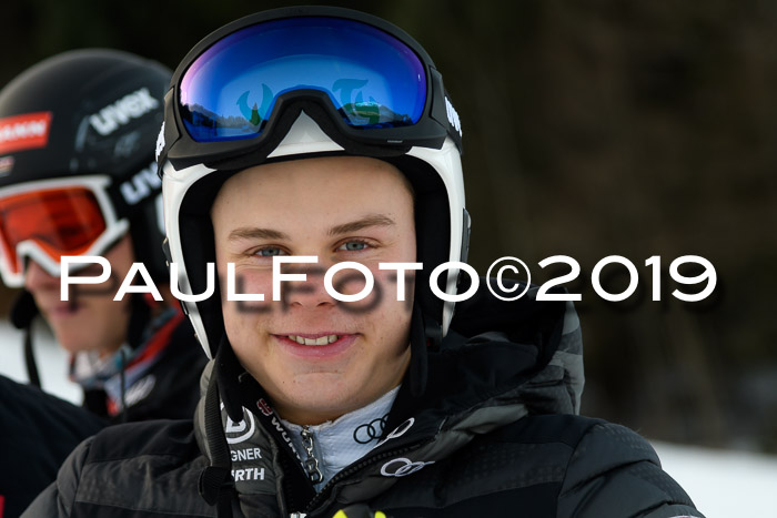 FIS Riesenslalom, ATA; Bay. Meisterschaft, Damen + Herren, 24.01.2020