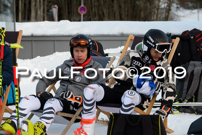 FIS Riesenslalom, ATA; Bay. Meisterschaft, Damen + Herren, 24.01.2020